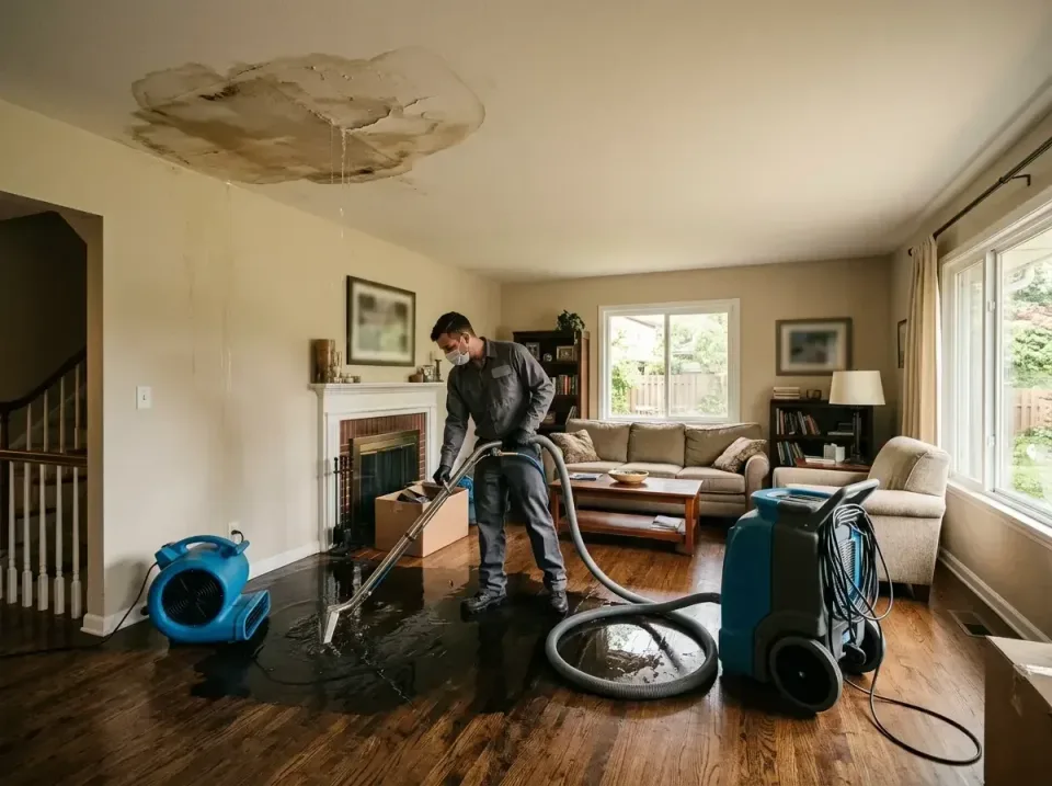 attic-pipe-burst-ceiling-drip-008 — frequently asked questions, Water Damage Restoration & Carpet Care in Gulf Breeze, FL